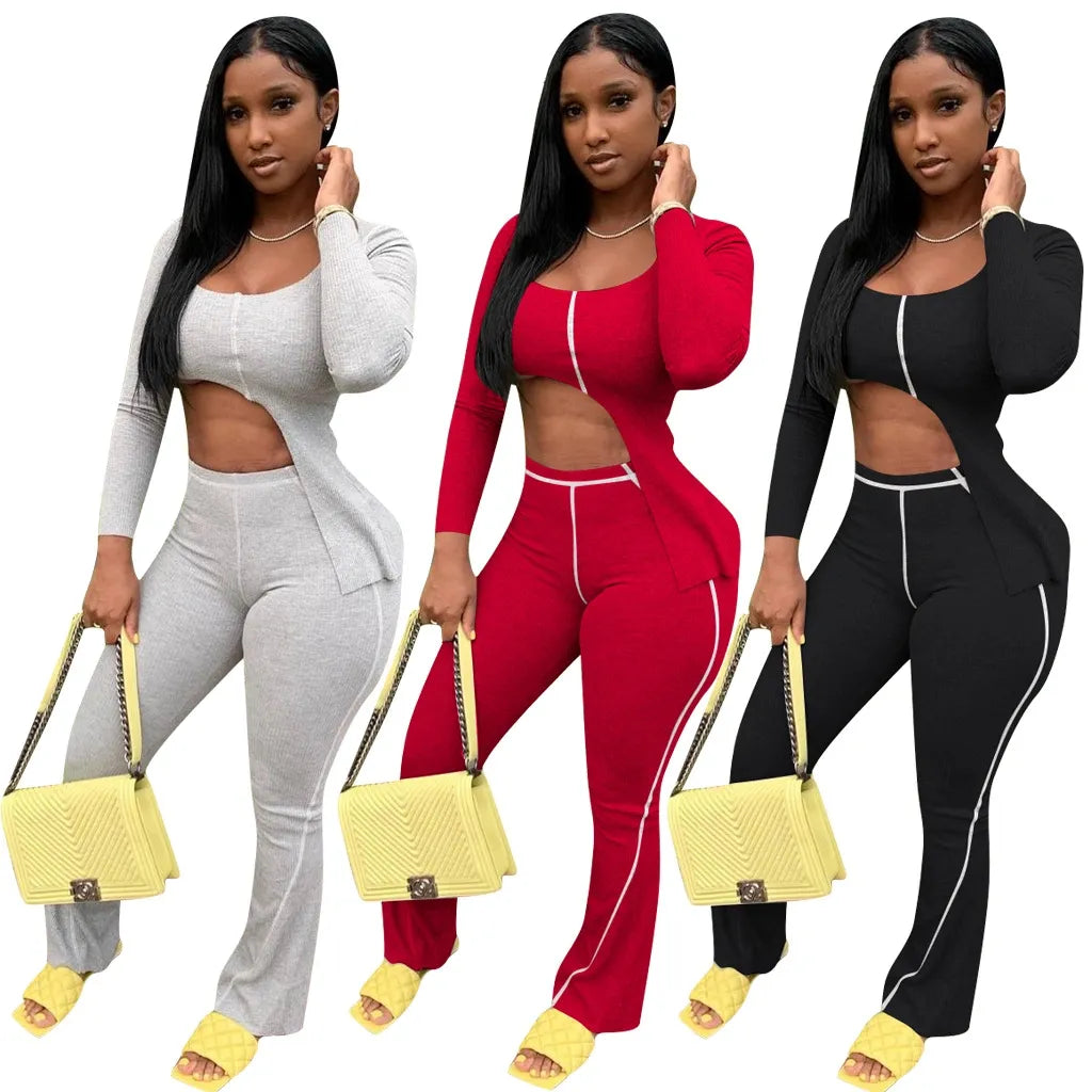 Irregular Pants Set