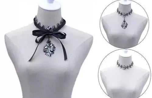 Multi Style Vintage Gem Necklace