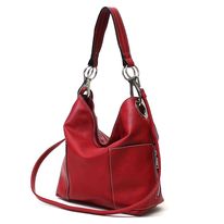 Side Zip Pocket Classic Bucket Bag