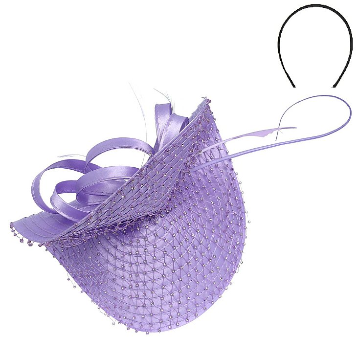 Derby Curved Fascinator
