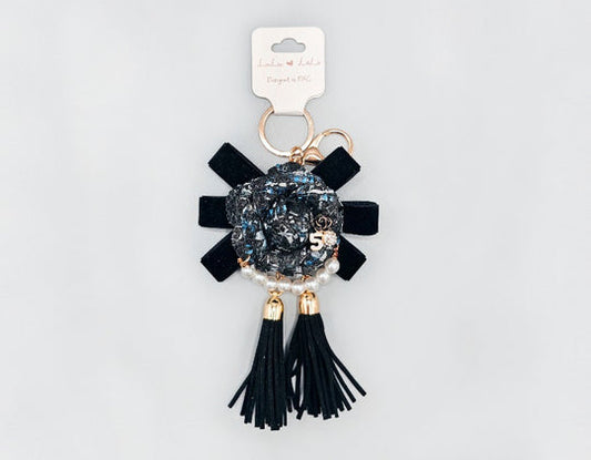 Flower Tassel Keychain